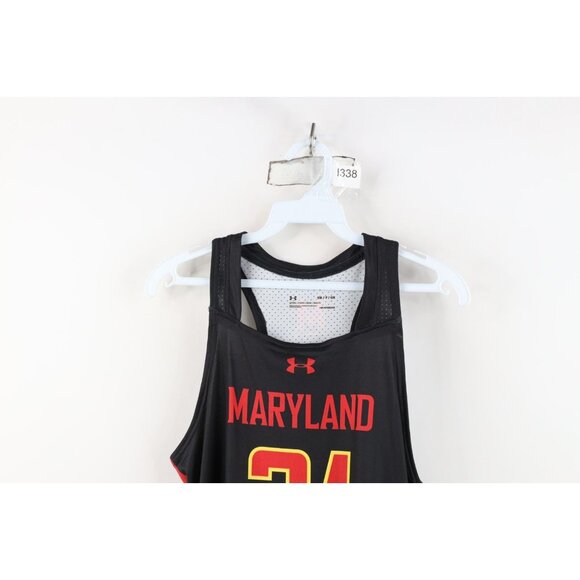 New Sample Under Armour Team Issue University of Maryland Lacrosse Jersey Womens - Picture 2 of 16